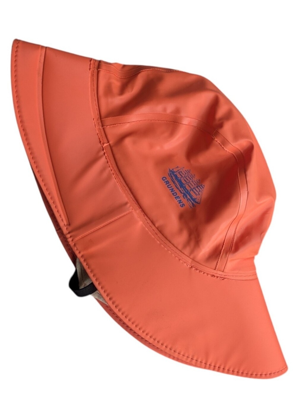 Grundens Orange Sandham 21 Fishing Hat